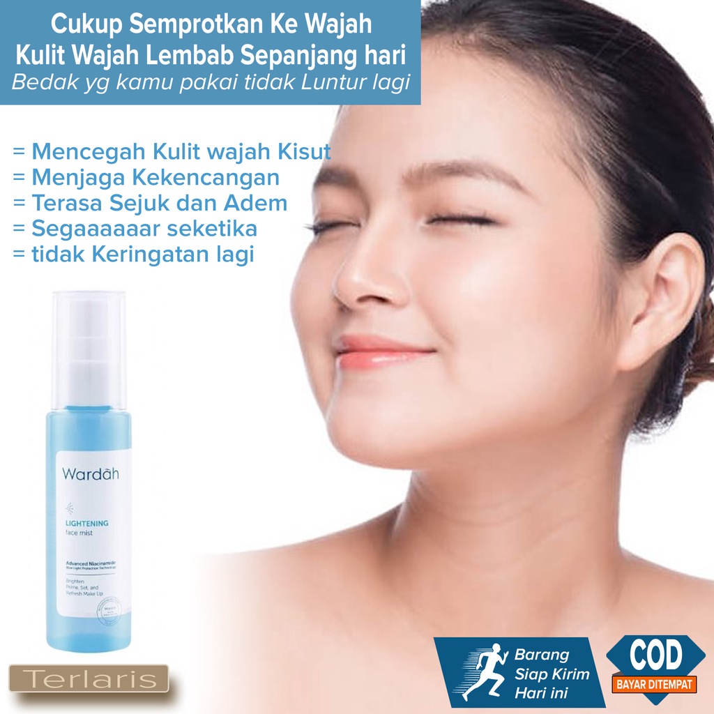 BEST SELLER Spray Pendingin Penyegar wajah Bikin MakeUp awet tahan lama Bikin Kulit Wajah Segar Kenc