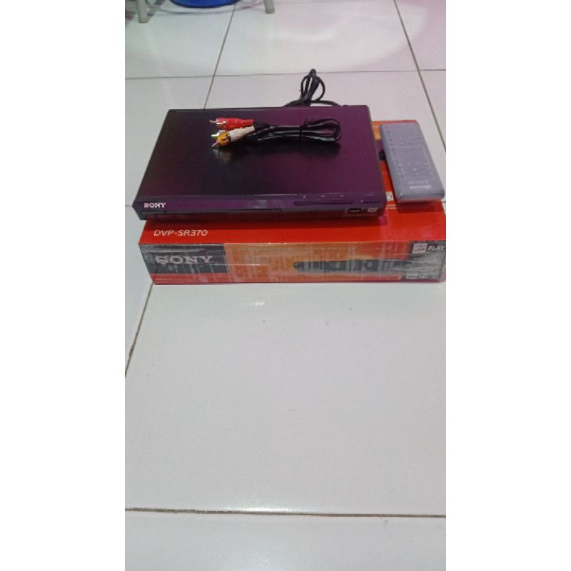 SONY DVD Player DVP-SR370 (SEKEN)