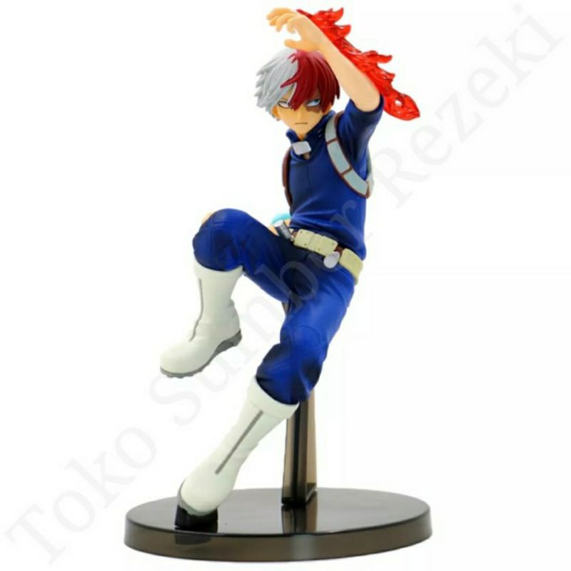 Action Figure Shoto Todoroki My Hero Academia Nendoroid Miniature Toy Boneka Patung