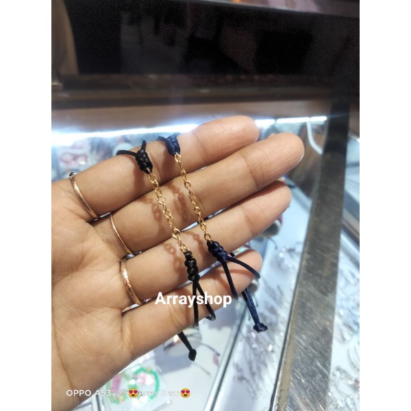 Gelang Tali Rantai 0.13gram semar jawa