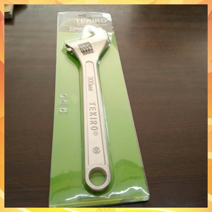 Kunci Inggris TEKIRO WR-AD0283 12 inchi Kunci Inggris Tekiro 12in ADJUSTABLE WRENCH KUNCI INGGRIS