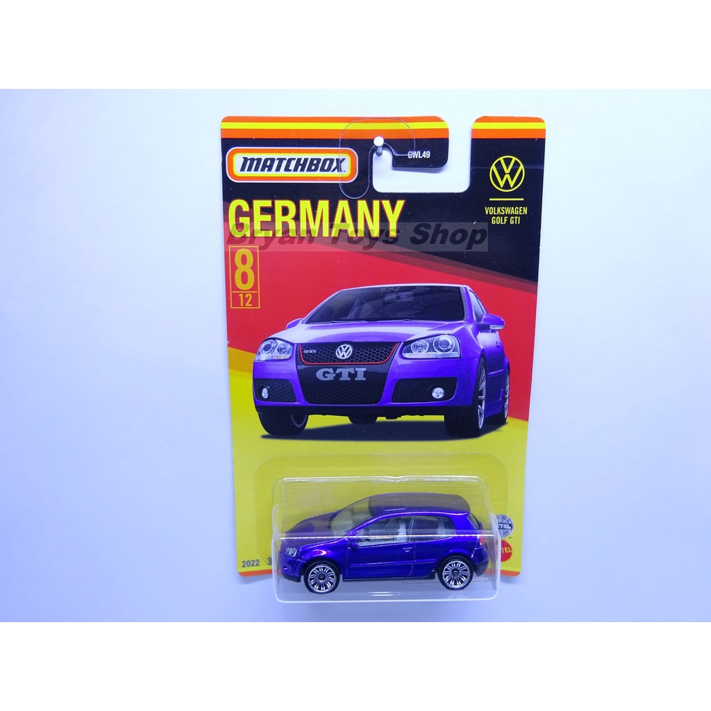 Matchbox Germany Volkswagen Golf GTI Ungu