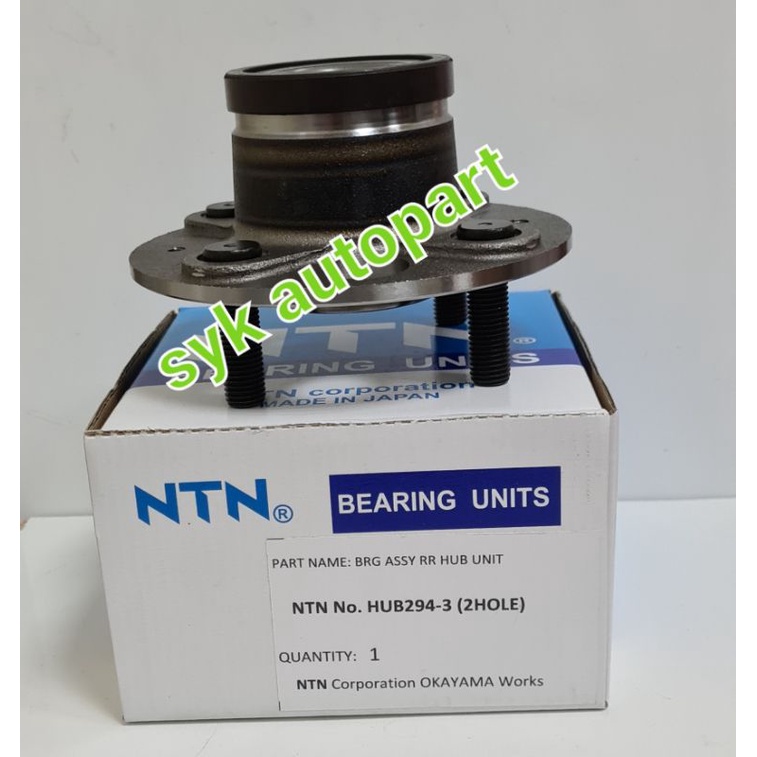 Bearing Hub 294-3 ntn/bearing roda belakang honda jazz