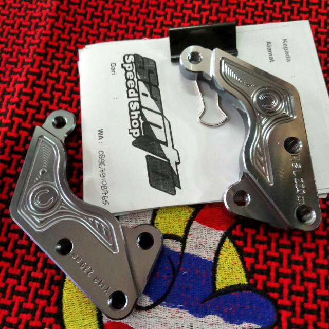 Breket kaliper brembo tabung rt 7speed
