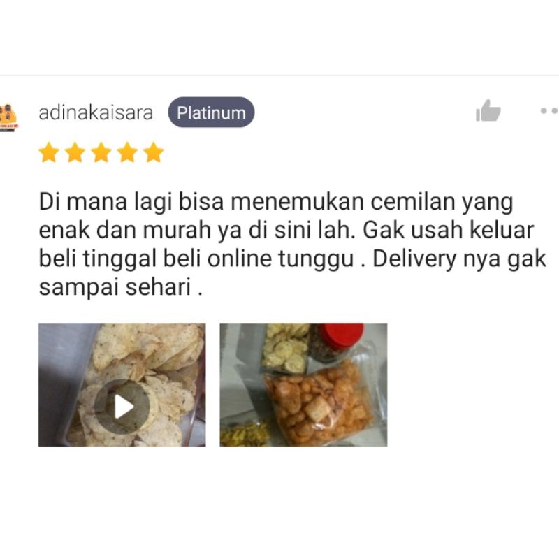 [PROMO] SNACK KILOAN SERBA GOCENG 5RIBU RECOMMENDED/JAJANAN MURAH ENAK