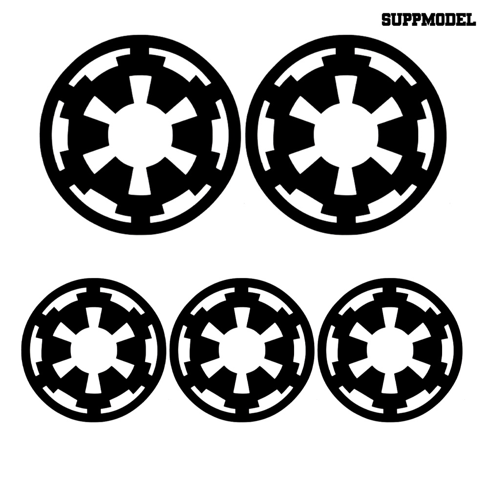 Car 5Pcs Stiker De STAR WARS GALACTIC EMPIRE Untuk Dekorasi Body Bumper Jendela Mobil