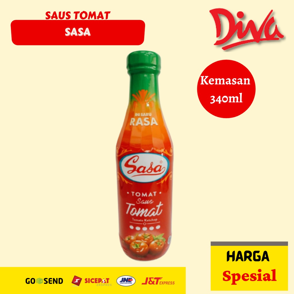 

[340ml] Saus Sasa Tomat - Saus Tomat - Ketchup