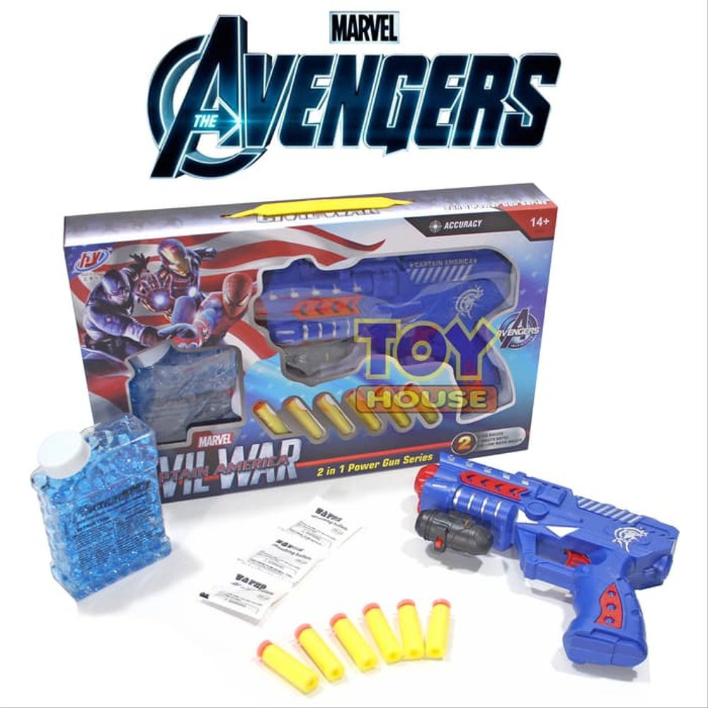 Power Gun Series / Tembakan 2 in 1 Power Gun Series Civil War