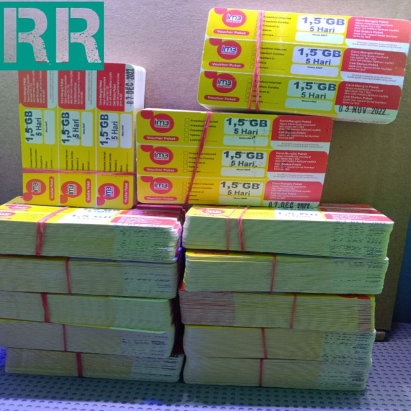 voucher indosat 1,5gb 5hari