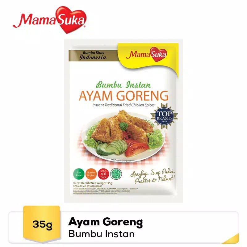 

Mama Suka Bumbu Ayam Goreng Kemasan 35gr