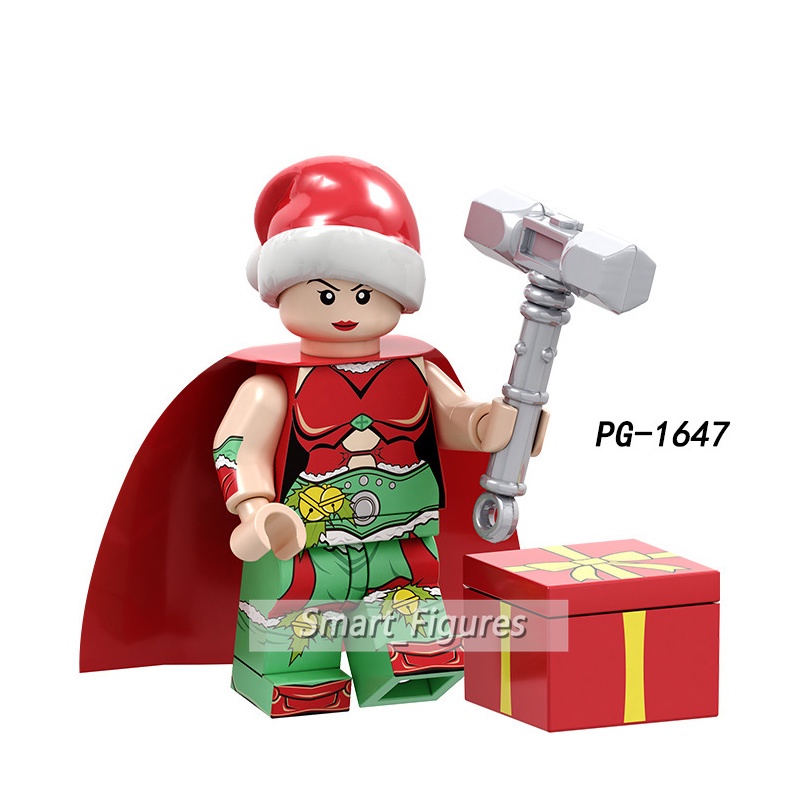 Pg8188 Mainan Action Figure Mini Model Thanos Female Loki Shazam Jane Foster Doctor Fate Untuk Hadiah Natal