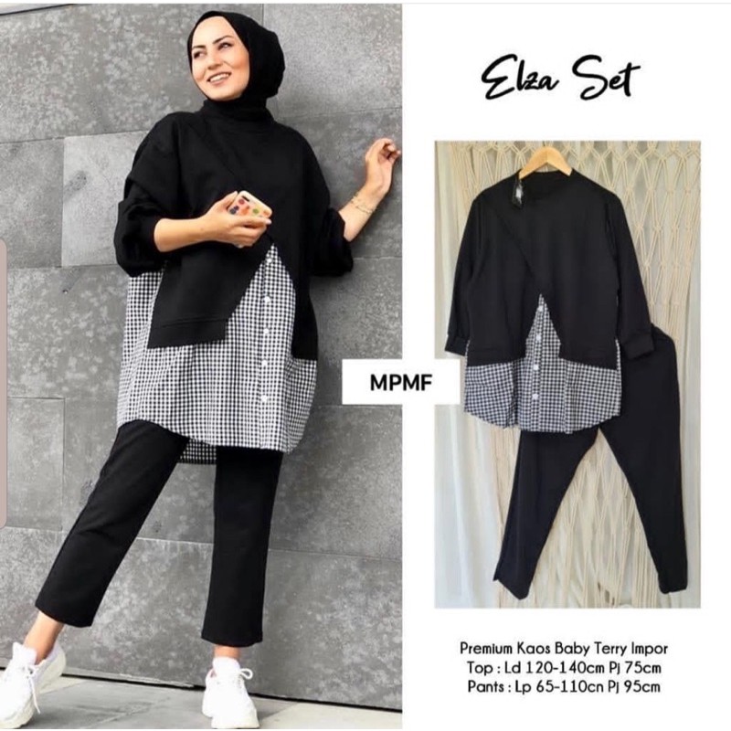 ZR- Elze set / Set Hijab murah / set hijab lebaran