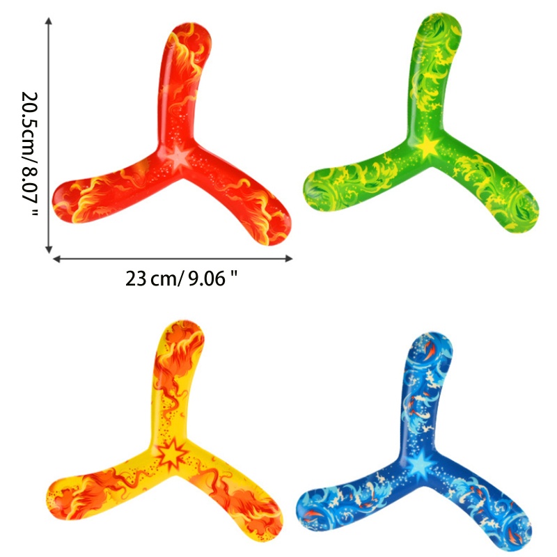 Mary 9.06x8.07x0.39 &quot;Returning Boomerangs Untuk Atlet Mainan Permainan Olahraga Ke Pemula