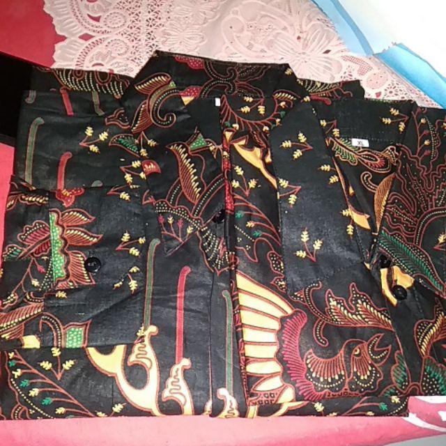 Batik Couple_maora Sania Ruffle Batik Couple Ori Ndoro Jowi Dnt Garansi Termurah