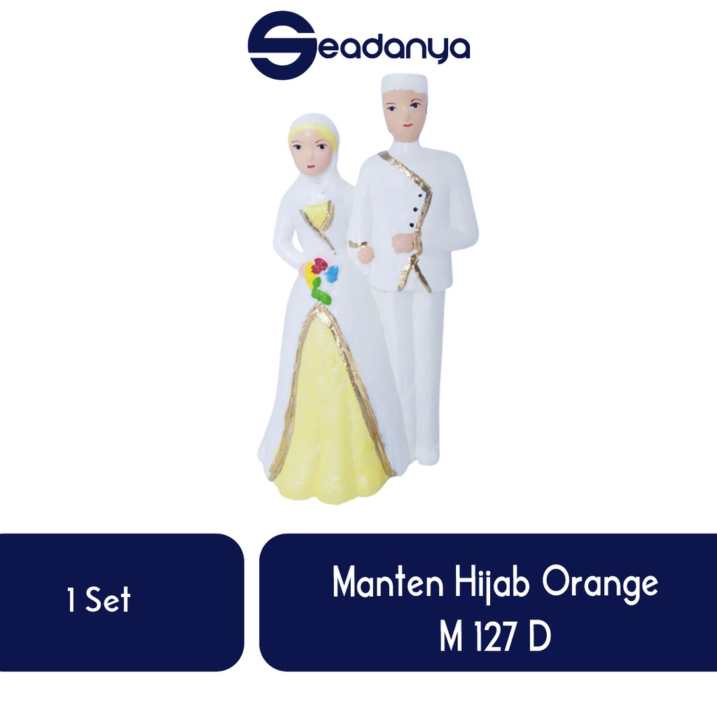 

Manten Hijab Orange M 127 D/Boneka/Hiasan Cake/Hiasan Tart/Hiasan Kue/Aksesoris Kue/Aksesoris Cake/Aksesoris Kue Ulang Tahun/Pernak Pernik Pesta