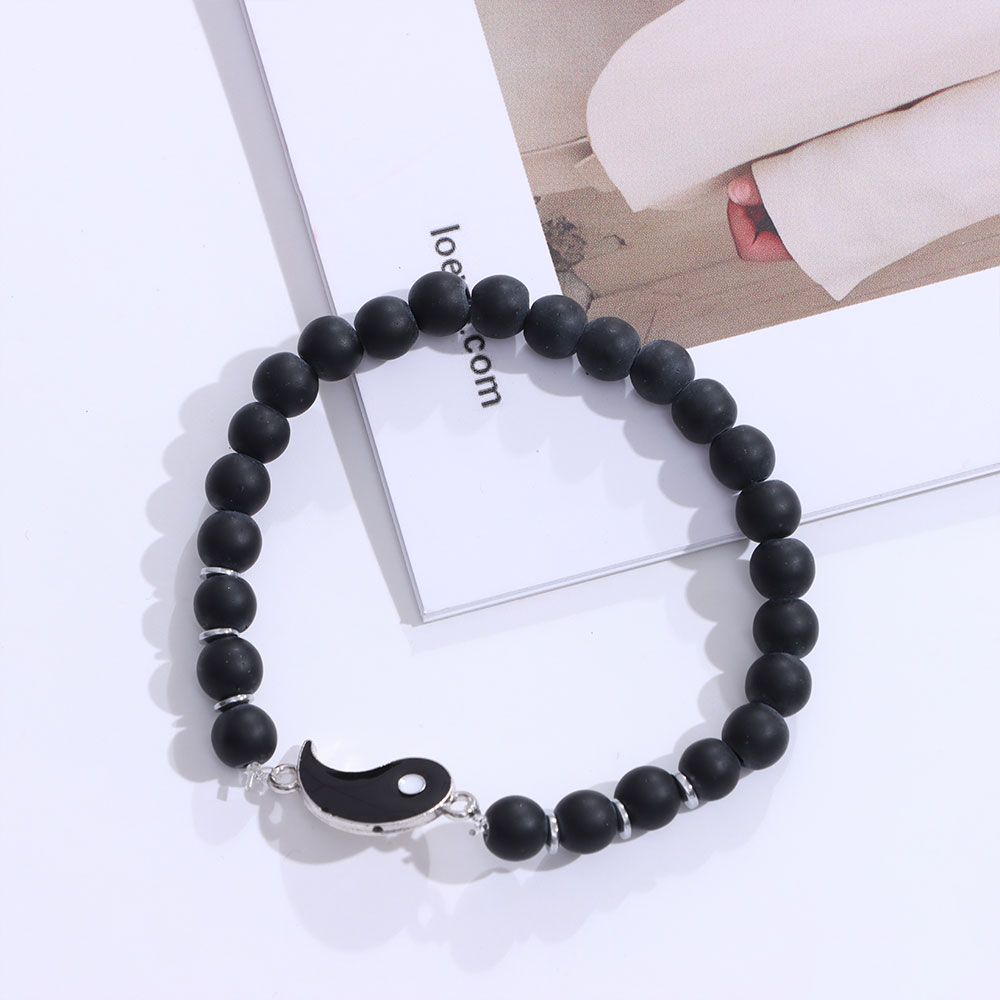 Gelang Manik-Manik Yin Yang Warna-Warni Untuk Pasangan