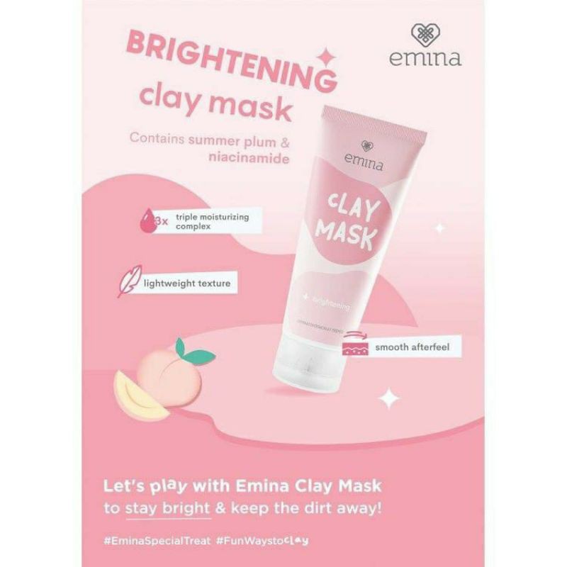 EMINA CLAY MASK 60 ml