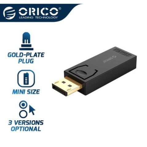 Display port male to Hdtv female converter orico 4k 60hz Xd-dlfh4 - Konverter Displayport dp hdmi