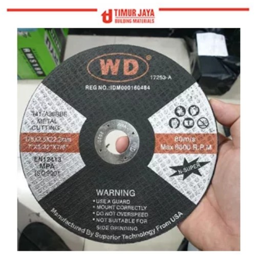 WD Batu 7 Inch POTONG BESI Cut Off Mata Cutting Wheel