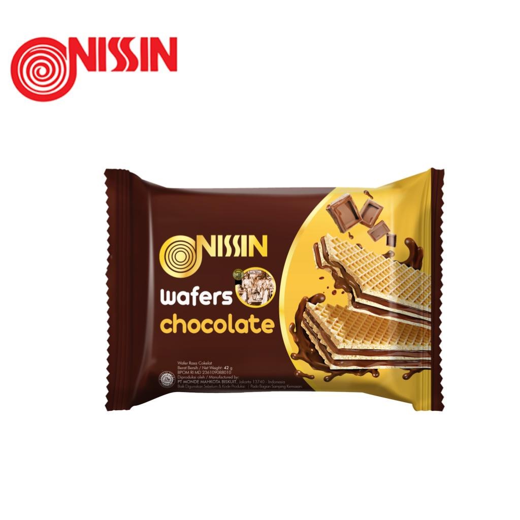 

PACK - Nissin Wafer Chocolate isi 5pcs