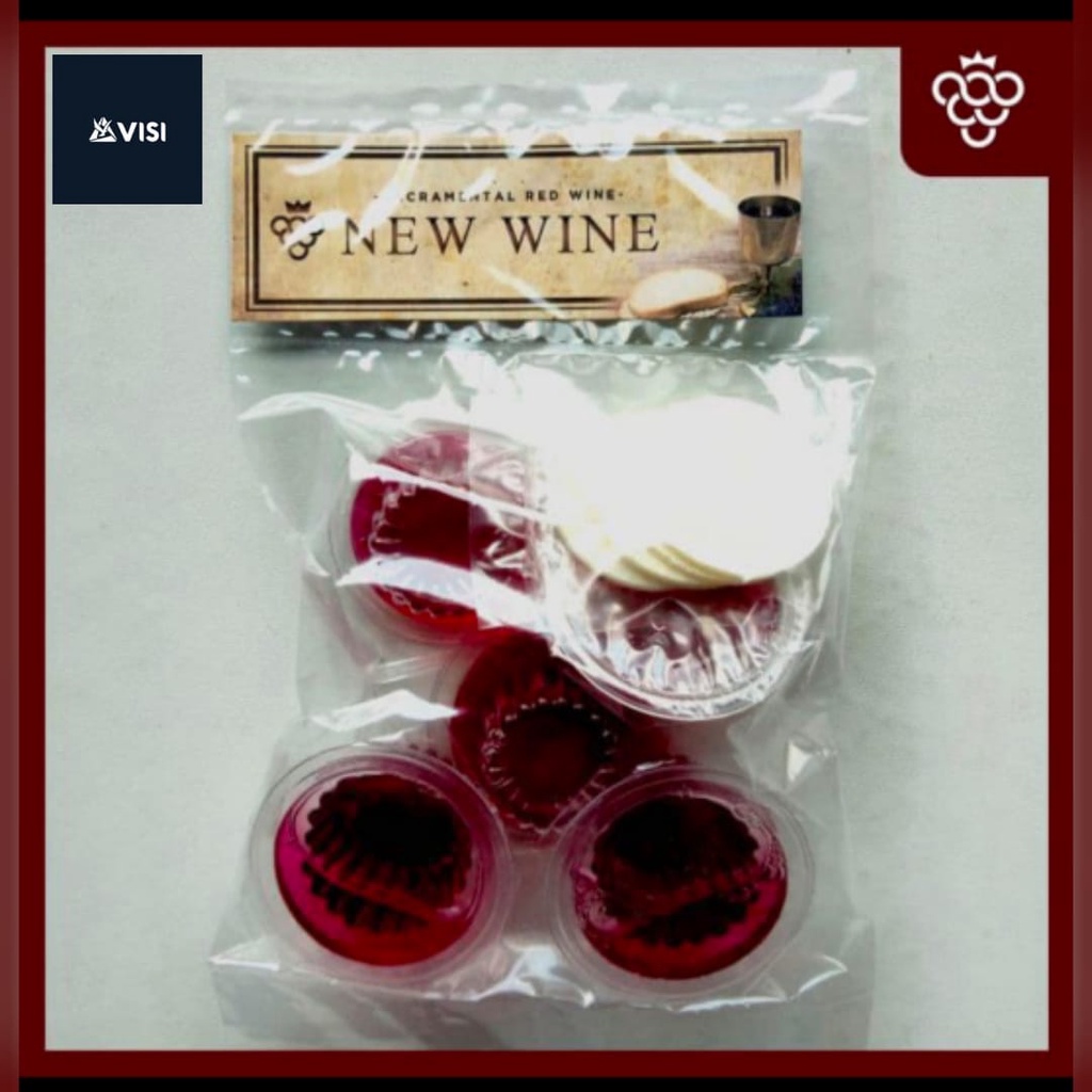 

Anggur Perjamuan Cup isi 5+Hosti