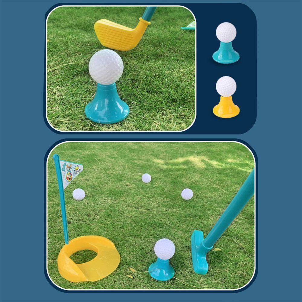 Set Golf Anak QUINTON Warna Warni Outdoors Mini Putter Plastik Lucu Olahraga Balita Golf Set