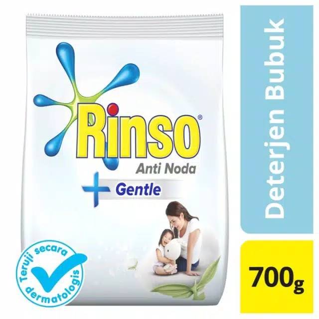 Rinso Gentle Deterjen Bubuk 700g