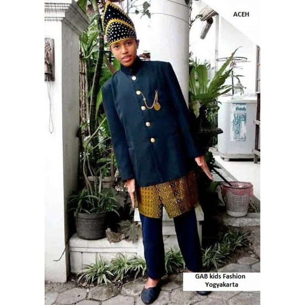 NEW Suit Blazer Pria Beskap Sunda Jakarta Aceh Jawa Timur Dewasa Adem Jumbo Celana Keren