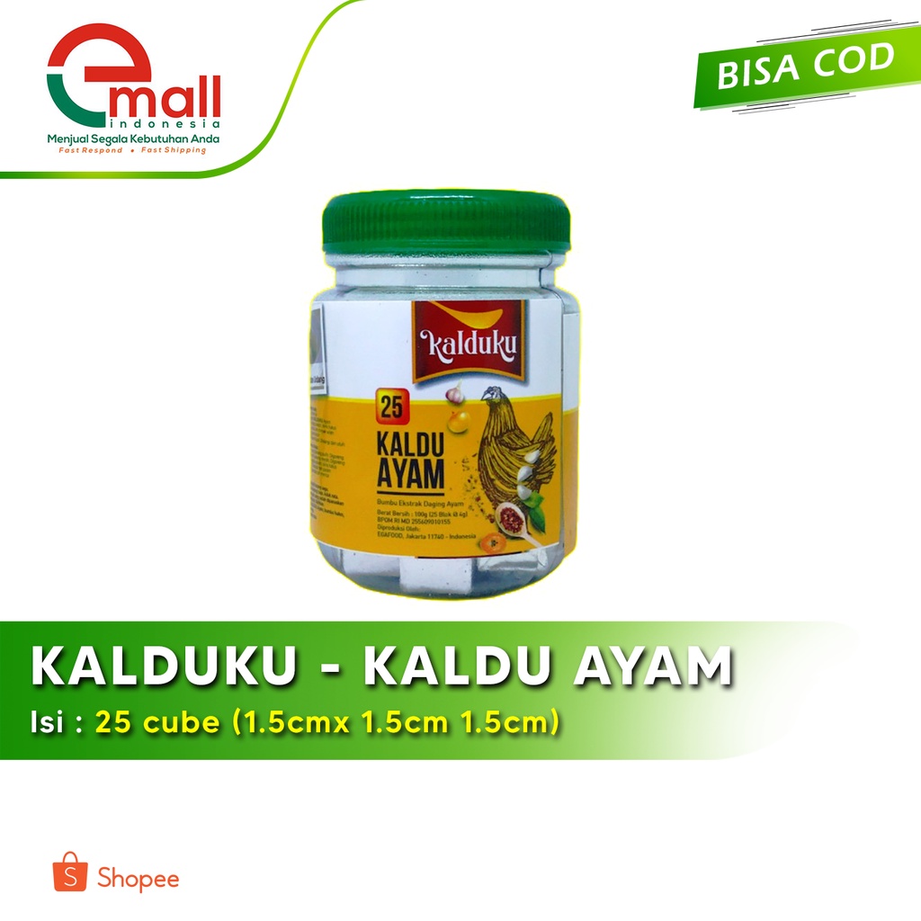 

KALDUKU AYAM - Bumbu Masak Penyedap Rasa Ayam Kaldu Ayam / Cube Block