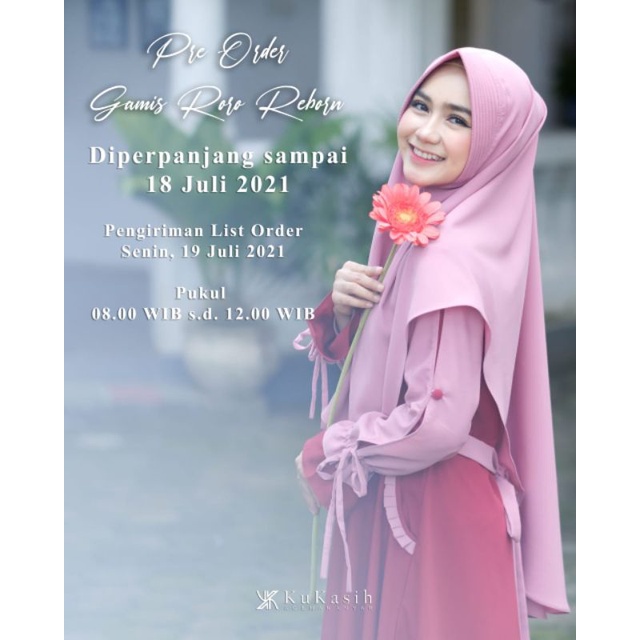 Gamis Roro by Kukasih ( pre Order )