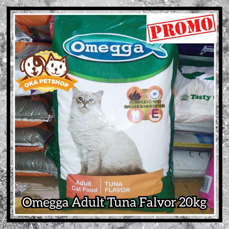 Omegga Tuna Flavour Adult Cat Food 20kg / makanan kucing omega tuna 20kg