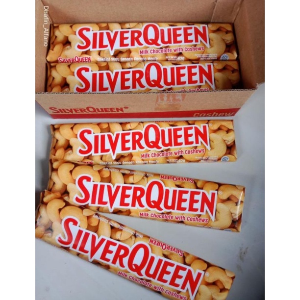 

SilverQueen Cashew 62gr