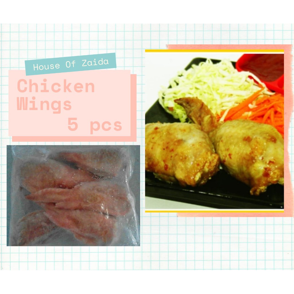 

Frozen Bento Chicken Wing's isi 5 pcs