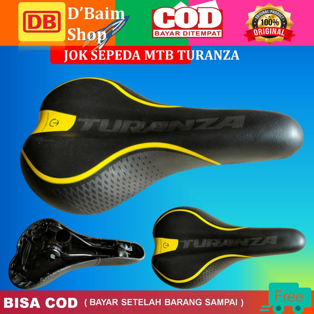 Jok Sepeda Super Murah TURANZA Sadel Sepeda BMX, MTB, FIXI Lipat