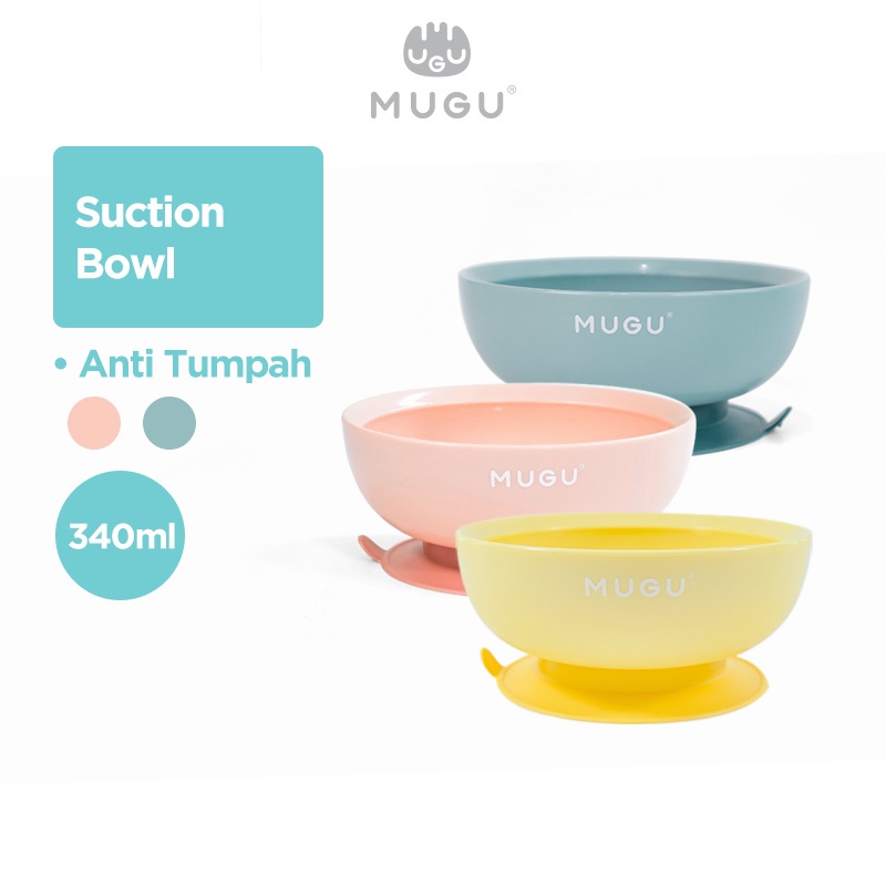 Mugu Anti Spill Suction Bowl