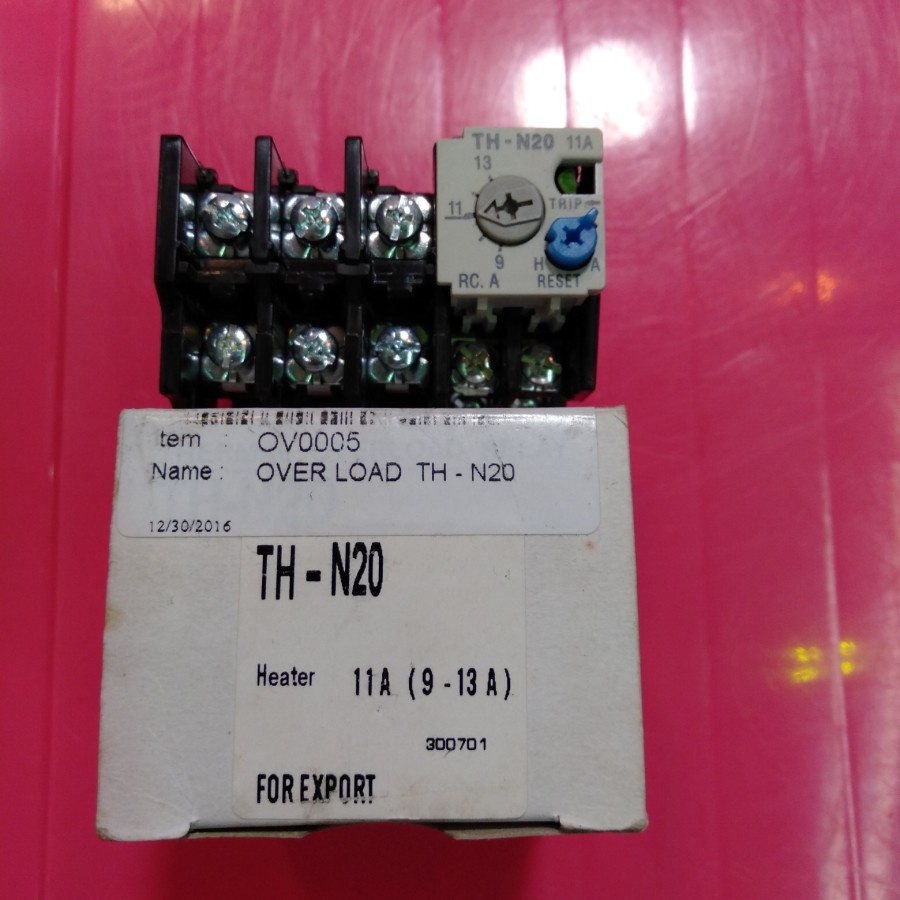 overload thn 20 mitsubishi