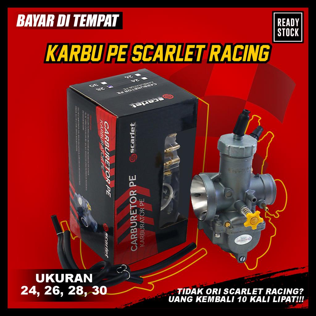 Jual Karburator PE 28 Scarlet Racing , Karbu pe 28 original