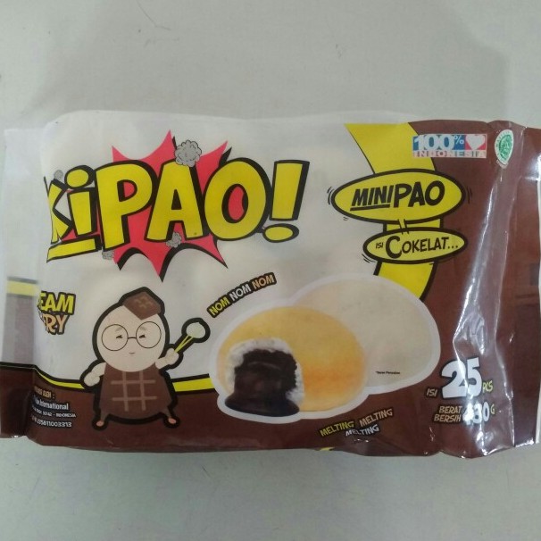 

Bakpao Mini Cokelat Kipao Minipao isi 25 Pcs Murah