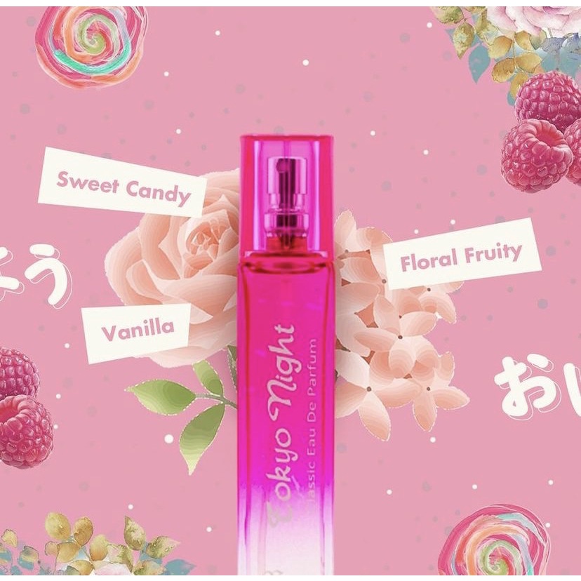 Tokyo Night Classic Minyak Wangi / Eau De Parfum Wanita 50 ml