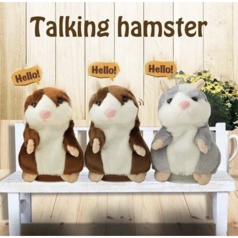 Boneka Hamster Talking - Boneka Hamster Bicara