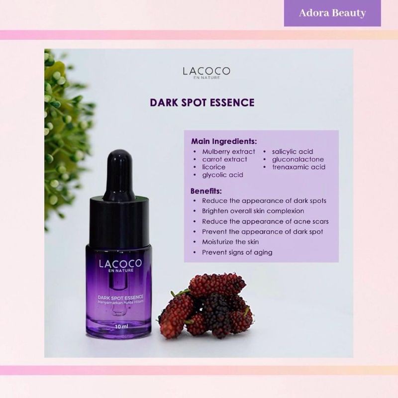 SERUM FLEK HITAM/ SERUM / LACOCO DRAK SPORT /LACOCO DRAK SPORT ESSENCE / ORI