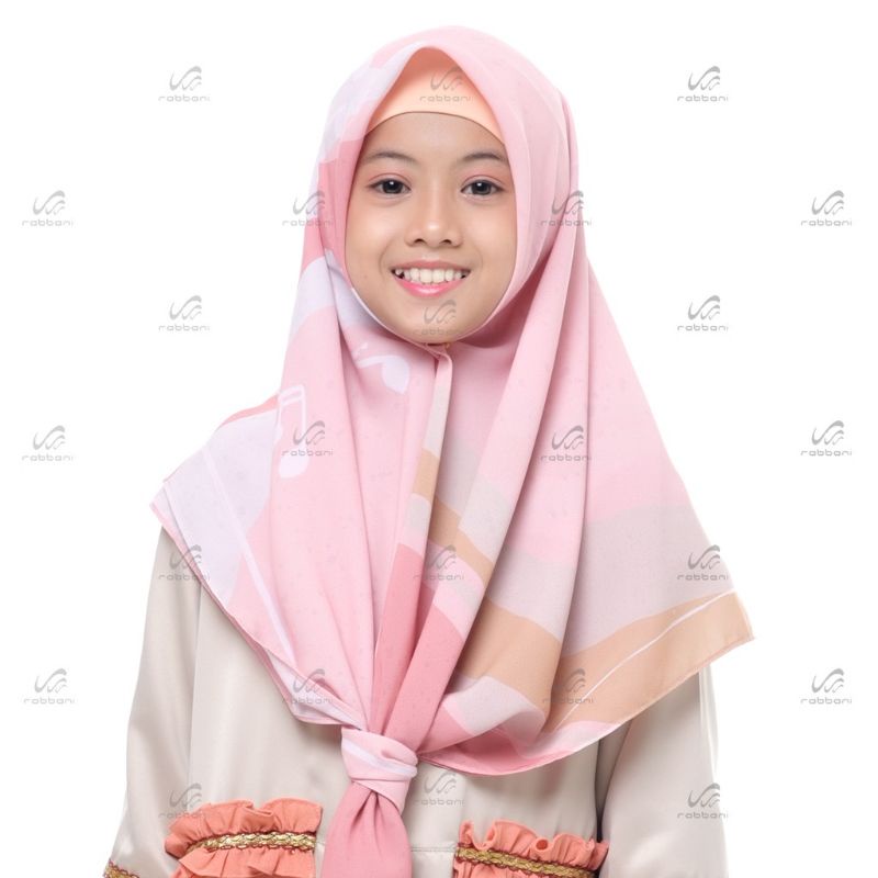 Jilbab Segiempat Anak Qadira Bani Batuta / Hijab Anak (110x110)
