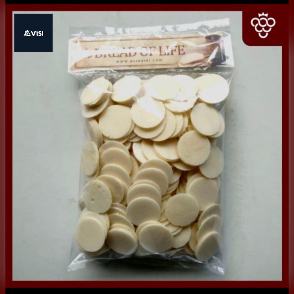 

Hosti Perjamuan Gereja 100 gram