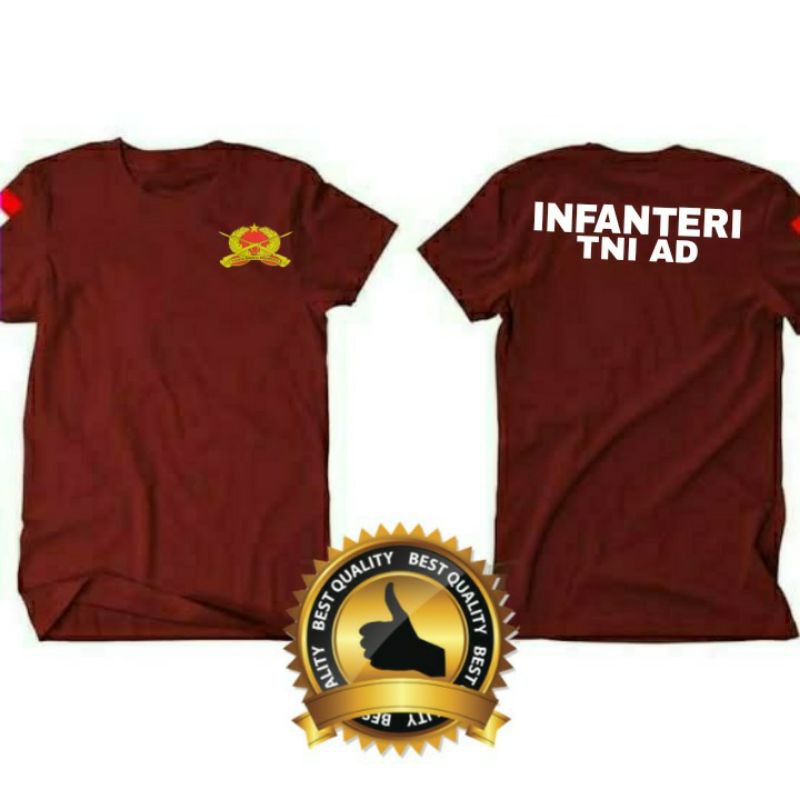 KAOS BAJU INFANTERI TNI AD