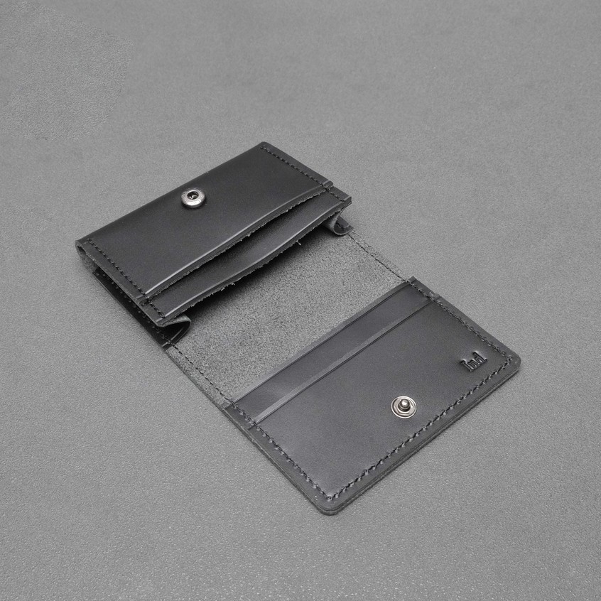 Dompet Kartu Kulit Asli Pria Wanita Card Holder pria Bahan Kulit