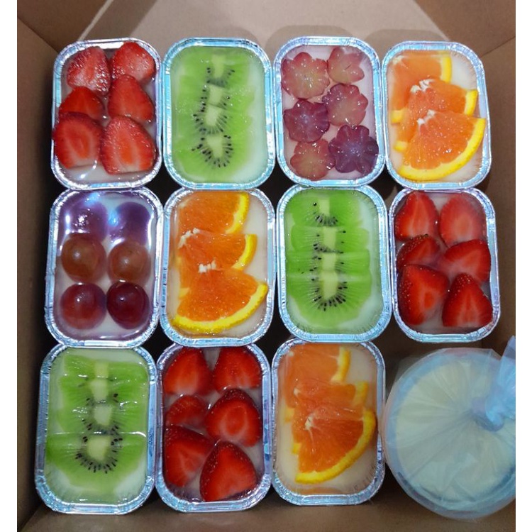 

BEST SELLER!! puding buah 11 cup free fla vanilla