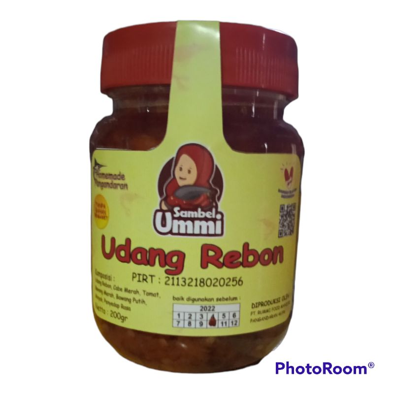 

Sambel Instan Udang Rebon 200g