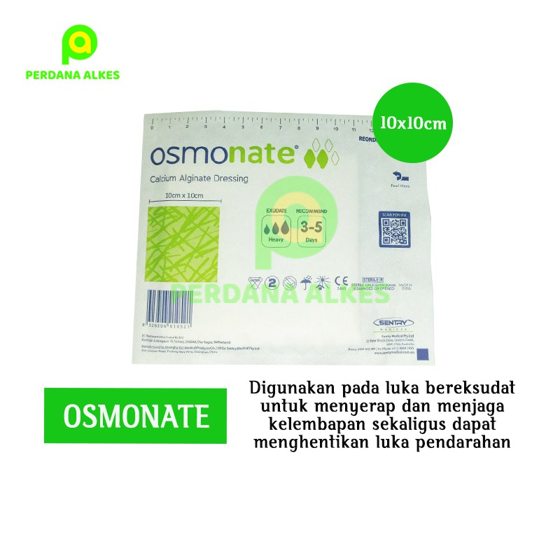 Alginate Osmonate Calcium Alginate 10cm x 10cm