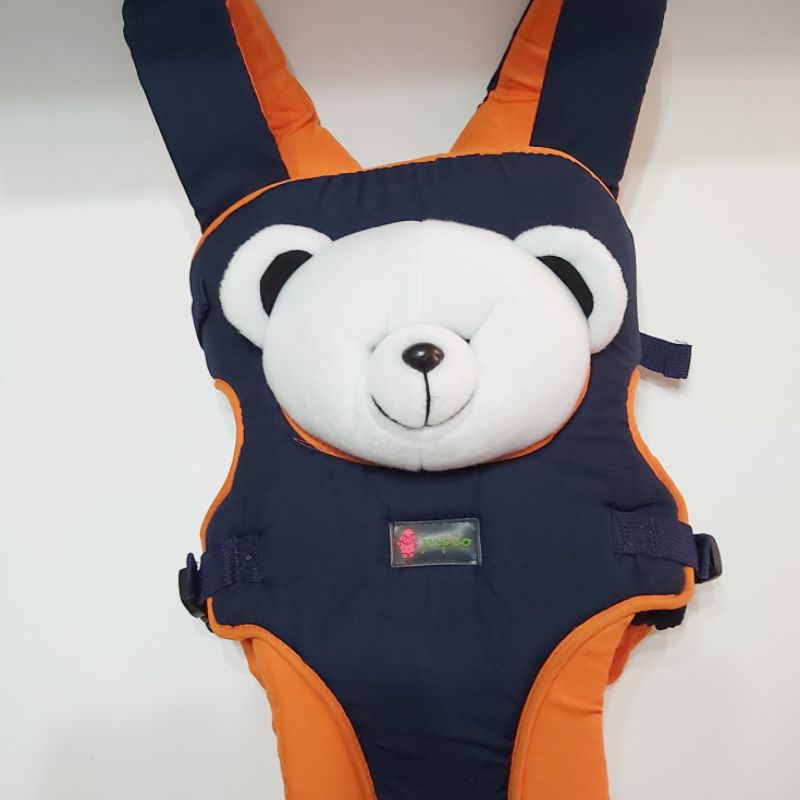 GENDONGAN BAYI DEPAN JESSEN GD08 BONEKA FF-NavyOren (2)