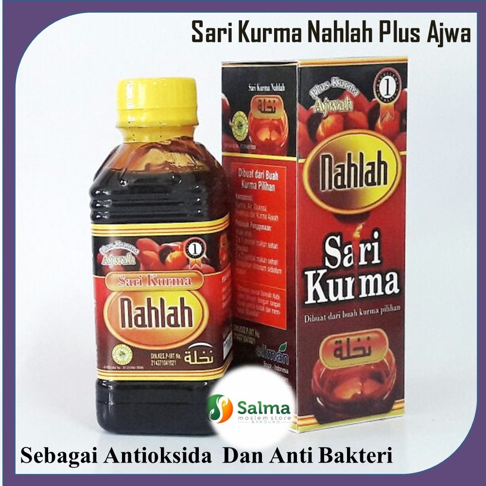 

( COD ) Sari Kurma Nahlah Buah Kurma Pilihan Kurma ajwa (Kurma Nabi)